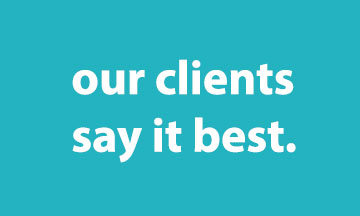 Clients say it best